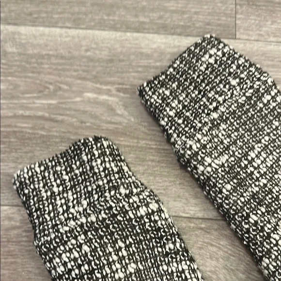 Fabletics Black and White Knit Yukon Dress - Picture 6 of 9